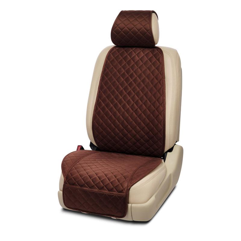 Ivicy HYB Suede Car Seat Cover Front Premium Automotive Covers with Non-Slip Protector All Seasons Soft Breathable Universal at MechanicSurplus.com