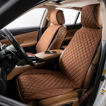 Suede Front Seat Cover | Hybrid Collection