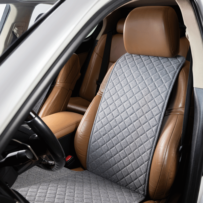 IVICY Linen Car Seat Cover Protector Cushion - Car Seat Protector - Premium  Covers for Women, Men, Girls, Boys - Fits Most Cars - 1-pc : : Car  & Motorbike